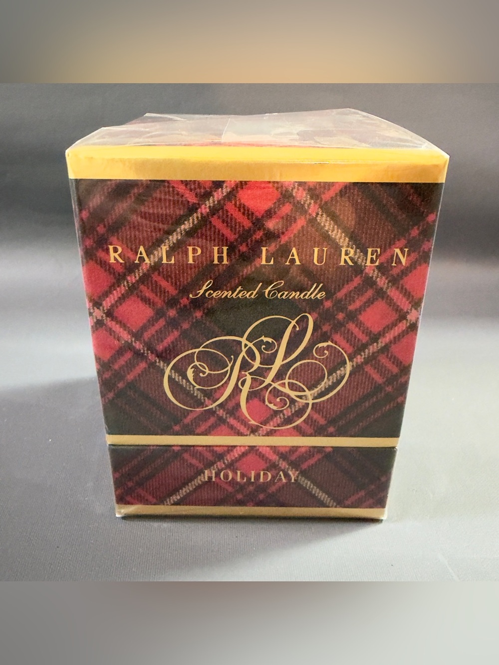 Ralph Lauren Holiday Tartan Classic Scented Candle 9.6 oz Red Currant New